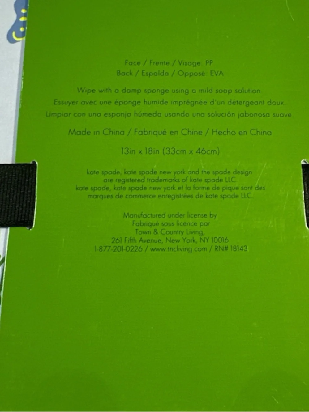 NEW Kate Spade BUTTERFLIES & FLORAL Placemats Set/6